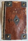 1801 BOOK of COMMON PRAYER in ENGLISH w/ METAL FITTINGS & CLASPS antique: Title: 1801 BOOK of COMMON PRAYER in ENGLISH w/ METAL FITTINGS & CLASPS antique Description: THE BOOK OF COMMON PRAYER OXFORD: DAWON, BENSLEY AND COOKE; 1801 Size 5 by 7 1/2" Original leather binding