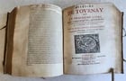 1619 HISTORY of TOURNAY BELGIUM antique ILLUSTRATED vellum bound - 3