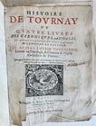 1619 HISTORY of TOURNAY BELGIUM antique ILLUSTRATED vellum bound - 9