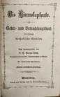 1870s PRAYER BOOK in GERMAN antique APPLIED BONE CROSS BINDING DIE HIMMELSPFORTE - 3