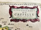 1640 MAP of Vermandois FRANCE by WILLEM BLAEU antique AUTHENTIC hand colored - 4
