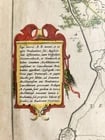 1640 MAP of MECHLIN AERSCHOT BELGIUM WILLEM BLAEU antique AUTHENTIC hand colored - 4