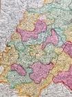 1730s GERMANY antique MAP CIRCULUS SAXONIAE INFERIORIS by JOHANN HOMANN - 4