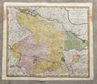1765 GERMANY LOWER SAXONY antique MAP Hamburg Hannover Braunschweig Salzwedel (1 of 6)