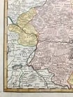 1765 GERMANY LOWER SAXONY antique MAP Hamburg Hannover Braunschweig Salzwedel - 3