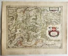 1640 MAP of FRANCE SAVOY by WILLEM BLAEU antique AUTHENTIC hand colored: Title: 1640 MAP of FRANCE SAVOY by WILLEM BLAEU antique AUTHENTIC hand colored Description: MAP OF SABAUDIA DUCATUS SAVOYE Amsterdam: Willem Blaeu; 1640. (from : Theatrum orbis terrarum, sive Atlas