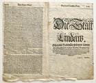 1572 LINDAU GERMANY MAP from SEBASTIAN MUNSTER COSMOGRAPHY antique - 6