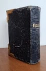 1830s COMMON PRAYER BOOK w/ PSALTER in ENGLISH antique BRASS DECORATED BINDING - 2