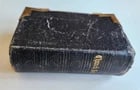 1830s COMMON PRAYER BOOK w/ PSALTER in ENGLISH antique BRASS DECORATED BINDING - 5