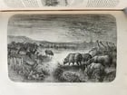 1860 HISTORY VOYAGES ILLUSTRATED antique AFRICA JAPAN USA NORTH POLE CAUCASUS - 7