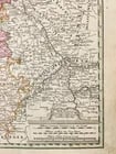 1720s LOWER GERMANY antique MAP PROVINCIAE XVII INFER. GERMANY by JOHANN HOMANN - 3