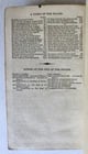 1826 BOOK of COMMON PRAYER w/ PSALTER, or PSALMS of DAVID antique in ENGLISH - 5