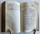 1826 BOOK of COMMON PRAYER w/ PSALTER, or PSALMS of DAVID antique in ENGLISH - 8