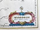 1640 ASTURIAS SPAIN MAP by WILLEM BLAEU antique AUTHENTIC hand colored - 2