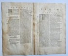 1640 ASTURIAS SPAIN MAP by WILLEM BLAEU antique AUTHENTIC hand colored - 5