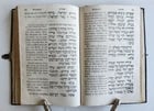 1873 JEWISH PRAYER BOOK antique FINE BINDING text in HEBREW & GERMAN Judaica - 10