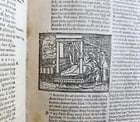 1563 BIBLE in LATIN antique ILLUSTRATED 16th century BIBLIA - 16