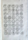 1742 NUMISMATIC ILLUSTRATED FOLIO medal collection of Queen of Sweden antique - 11