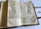 1702 BIBLE in DUTCH MASSIVE FOLIO antique ILLUSTRATED w/6 MAPS incl. WORLD'S MAP - 11
