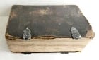 1695 BIBLE in ENGLISH OLD TESTAMENT antique ILLUSTRATED w/ NUMEROUS PLATES - 3