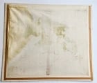 1720s MAP of GERMANY SAXONY by J.B.HOMANN antique AUTHENTIC hand colored - 6