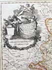 1760s ALSACE FRANCE antique MAP SUPERIORIS atque INFERIORIS ALSATIAE by T.Lotter - 2