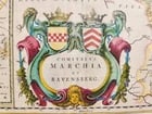1640 MAP of GERMANY RAVENSBERG by WILLEM BLAEU antique AUTHENTIC hand colored - 2