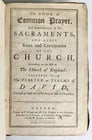 1775 BOOK of COMMON PRAYER & PSALTER antique ORIGINAL BEAUTIFUL BINDING - 3