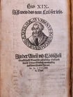 1567 COLLOQVIA by MARTIN LUTHER antique PIGSKIN BOUND FOILIO - 3