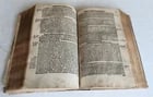 1567 COLLOQVIA by MARTIN LUTHER antique PIGSKIN BOUND FOILIO - 8