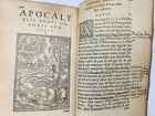 1548 BIBLE in LATIN FULLY ILLUSTRATED antique RARE pocket size NEW TESTAMENT - 12