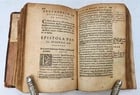 1548 BIBLE in LATIN FULLY ILLUSTRATED antique RARE pocket size NEW TESTAMENT - 13