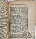 1548 BIBLE in LATIN FULLY ILLUSTRATED antique RARE pocket size NEW TESTAMENT - 14