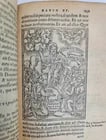 1548 BIBLE in LATIN FULLY ILLUSTRATED antique RARE pocket size NEW TESTAMENT - 16