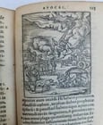 1546 BIBLE in LATIN FULLY ILLUSTRATED antique RARE pocket size NEW TESTAMENT - 13