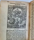 1546 BIBLE in LATIN FULLY ILLUSTRATED antique RARE pocket size NEW TESTAMENT - 15