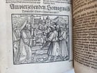 1583 ILLUSTRATED POSTILLA antique 80 WOODCUTS CRANACH SCHOOL ARTIST - 9
