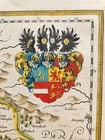 1640 MAP of GERMANY COUNTY of NASSAU by WILLEM BLAEU antique AUTHENTIC - 3