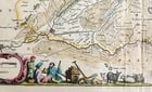 1640 Overijssel NETHERLANDS MAP by WILLEM BLAEU antique AUTHENTIC handcolored - 3