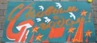 RUSSIAN 1984 TRIPPLE PANEL POSTER PATRIOTIC NEW YEAR vintage 38 x 76": Title: RUSSIAN 1984 TRIPPLE PANEL POSTER PATRIOTIC NEW YEAR vintage 38 x 76" Description: Size 38 by 76" Very good condition. (555) PA residents please add sales tax. Please see my other auctions