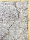 1754 ALSACE FRANCE antique MAP Carte de L'Alsace .. et Basse et Le Sundgau - 4