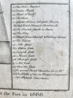 1784 Sir John Evelyn's Plan for Rebuilding London after Great Fire in 1666 - 2