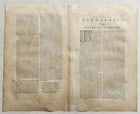 1640 MAP of FRANCE TOURAINE by WILLEM BLAEU antique AUTHENTIC hand colored - 4