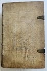 1720 COMMENTARIA in duodecim PROPHETAS MINORES PIGSKIN BOUND FOLIO antique - 4