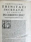 1720 COMMENTARIA in duodecim PROPHETAS MINORES PIGSKIN BOUND FOLIO antique - 6