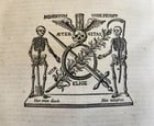 1720 COMMENTARIA in duodecim PROPHETAS MINORES PIGSKIN BOUND FOLIO antique - 7