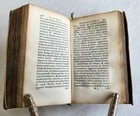 1641 LINGUA by ERASMUS antique VELLUM BINDING 17th CENTURY - 7