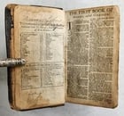 1653 BIBLE in ENGLISH antique OLD TESTAMENT printed by John Field LONDON - 5