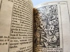1542 BIBLE in LATIN ILLUSTRATED by Sebald Beham antique RARE POCKET SIZE BIBLIA - 12