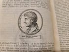 1734 VITAE EXCELLENTIUM IMPERATORUM CORNELIUS NEPOS VELLUM antique ROMAN - 5